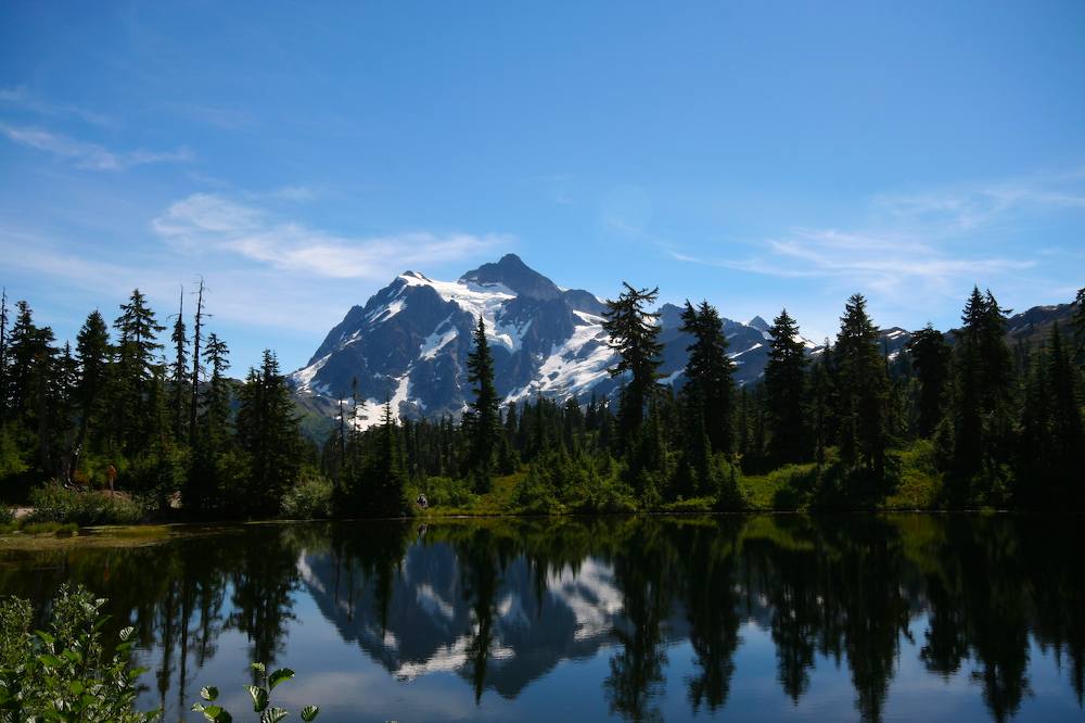 Mt. Shuksan im Picture Lake