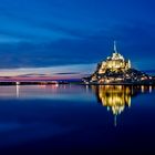 Mt St Michel blue hour