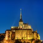 Mt. St. Michel zur blauen Stunde