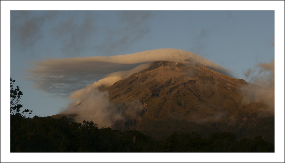 Mt. Taranaki 18.30 Uhr