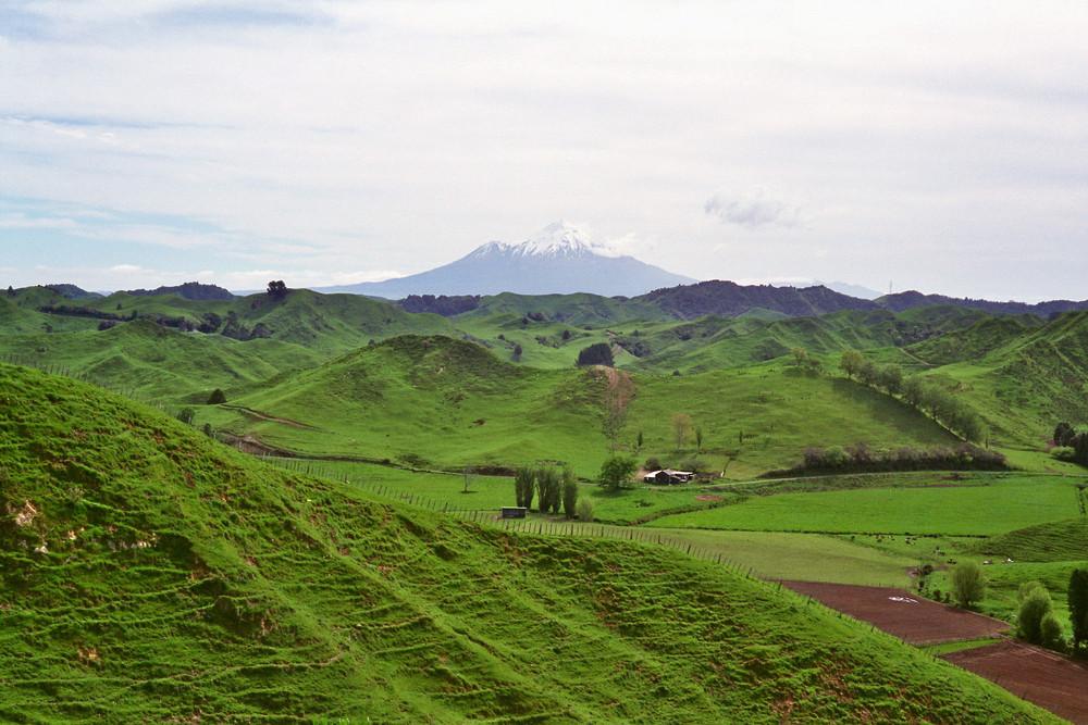 Mt Taranaki in Neuseeland