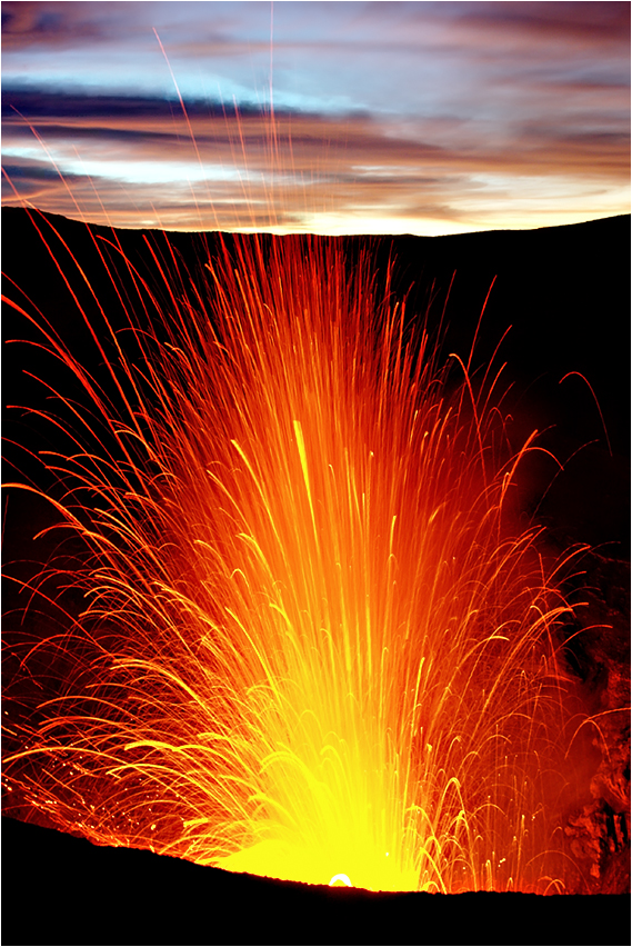 Mt. Yasur Eruption, Tanna Island, Vanuatu