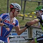 "MTB - CUP in Münsingen* Gratulationsszene"