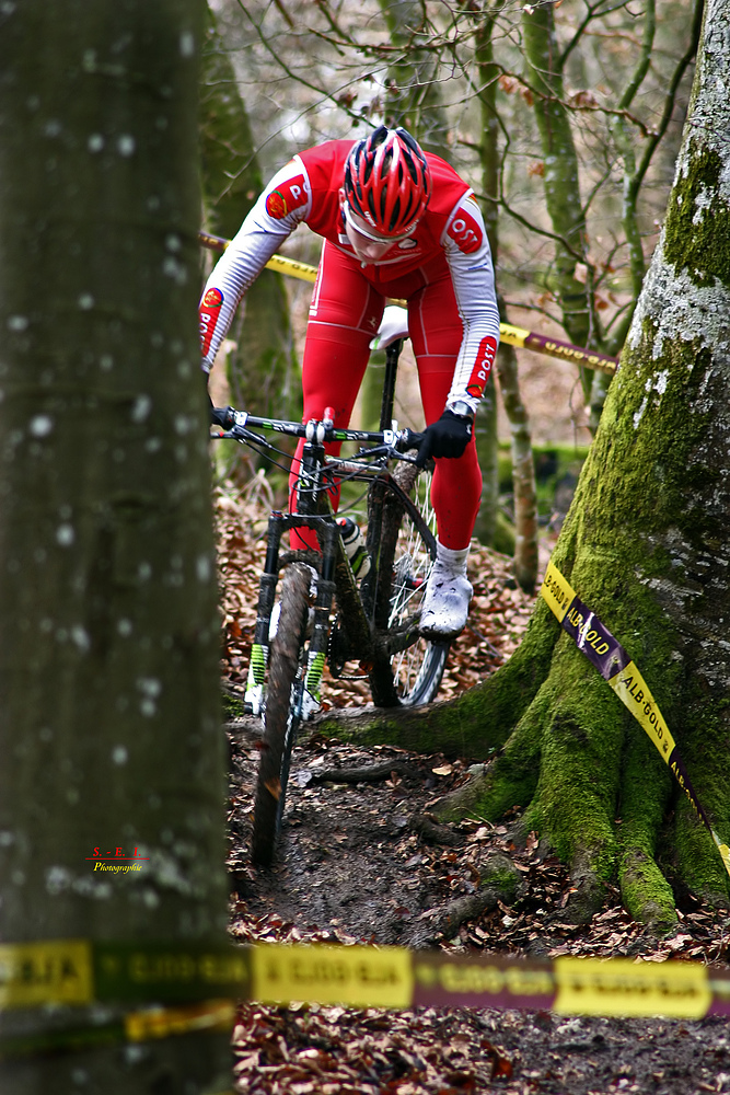 "MTB - CUP in Münsingen* Junior im Wald"