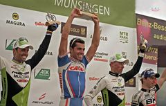 "MTB - CUP in Münsingen* Siegerehrung Herren-Elite"