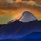 Mt'Kailash bei Sonnenuntergang