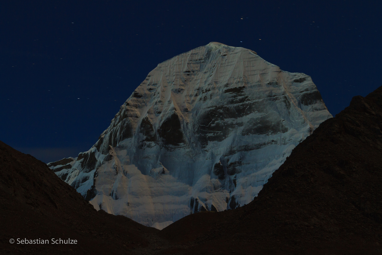Mt'Kailash kurz vor dem Sonnenaufgang
