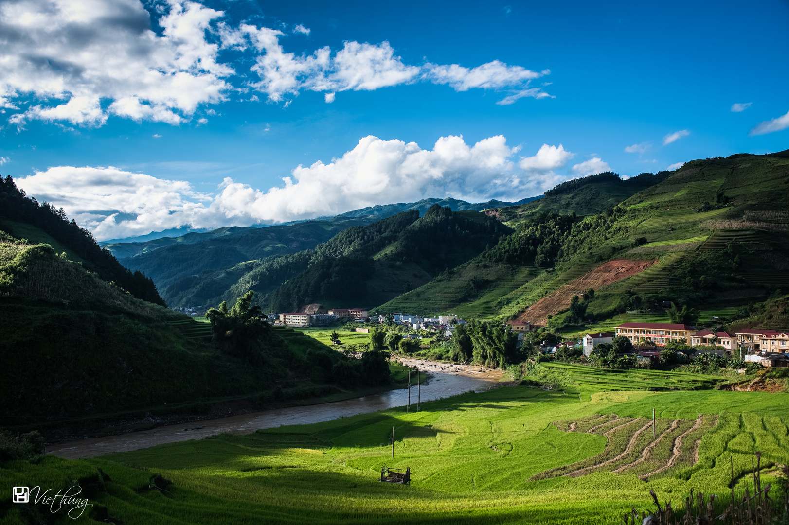 Mu Cang Chai town