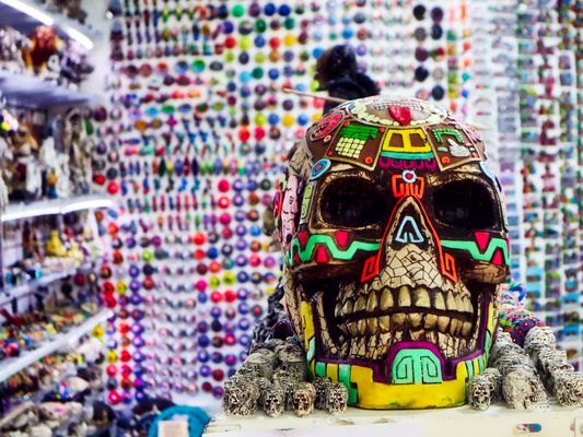 mucho.. ein Vorgeschmack auf den Mexikanischen Feiertag der Toten