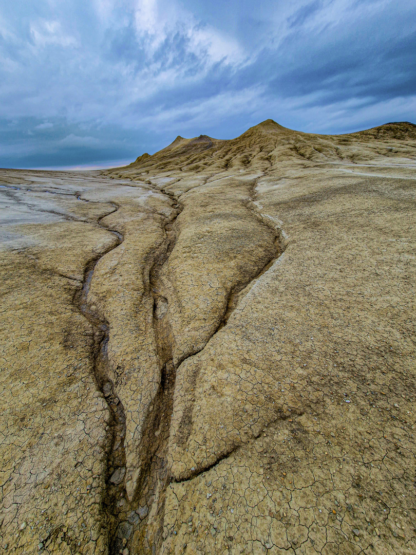 Mud volcano berca