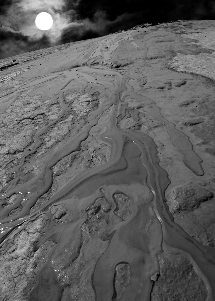 Mud volcano - Romania