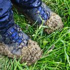 muddy boots