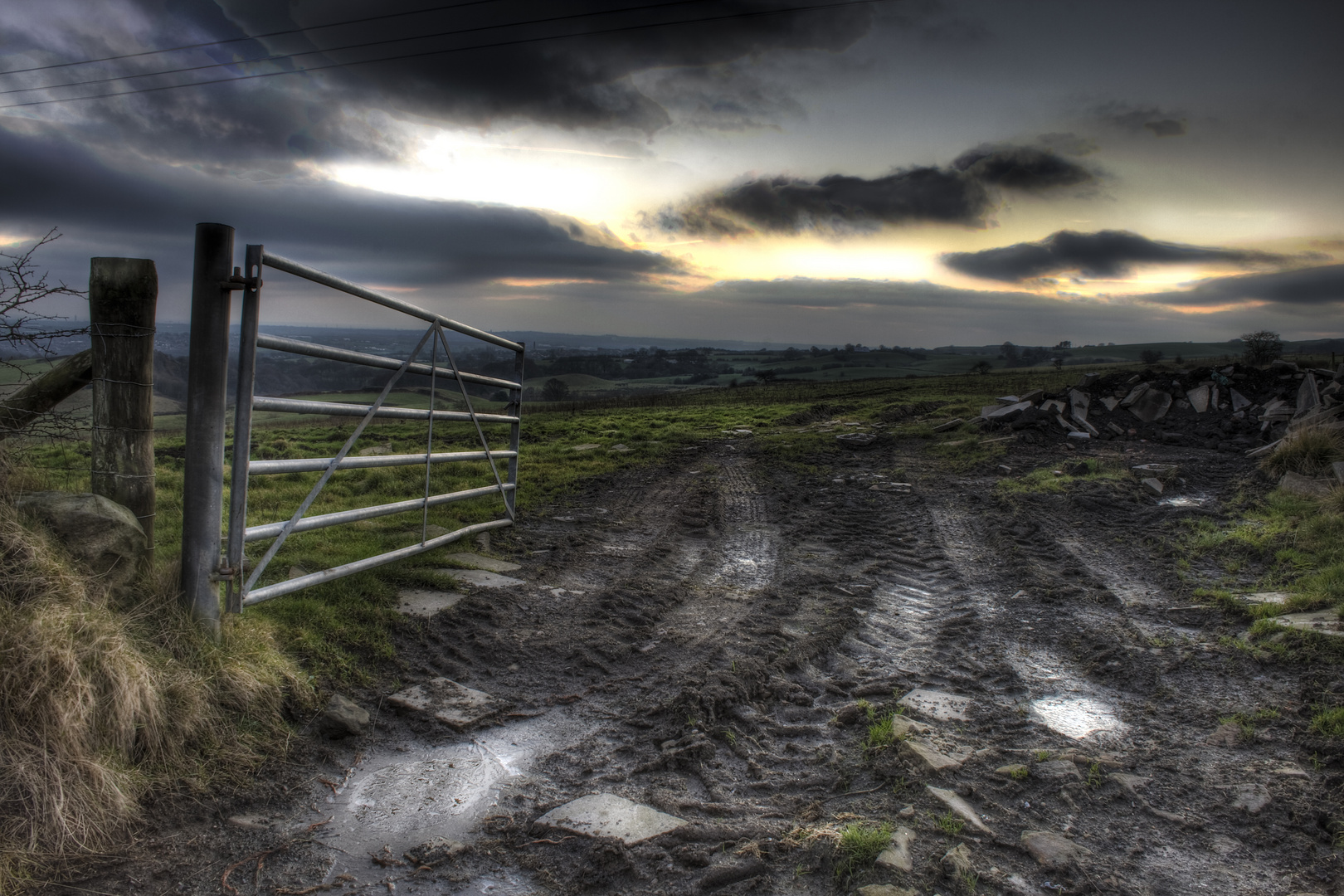 Muddy Tracks