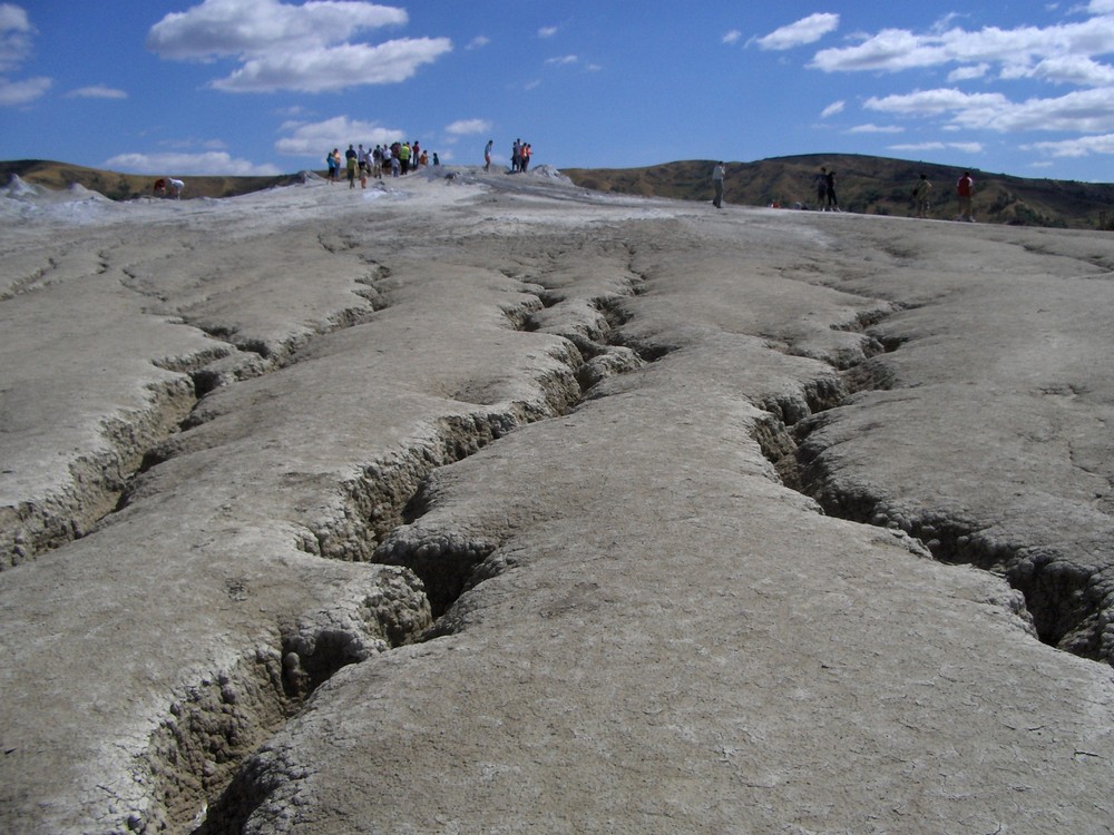 Muddy Volcanoes, Buzau, Rumaenien