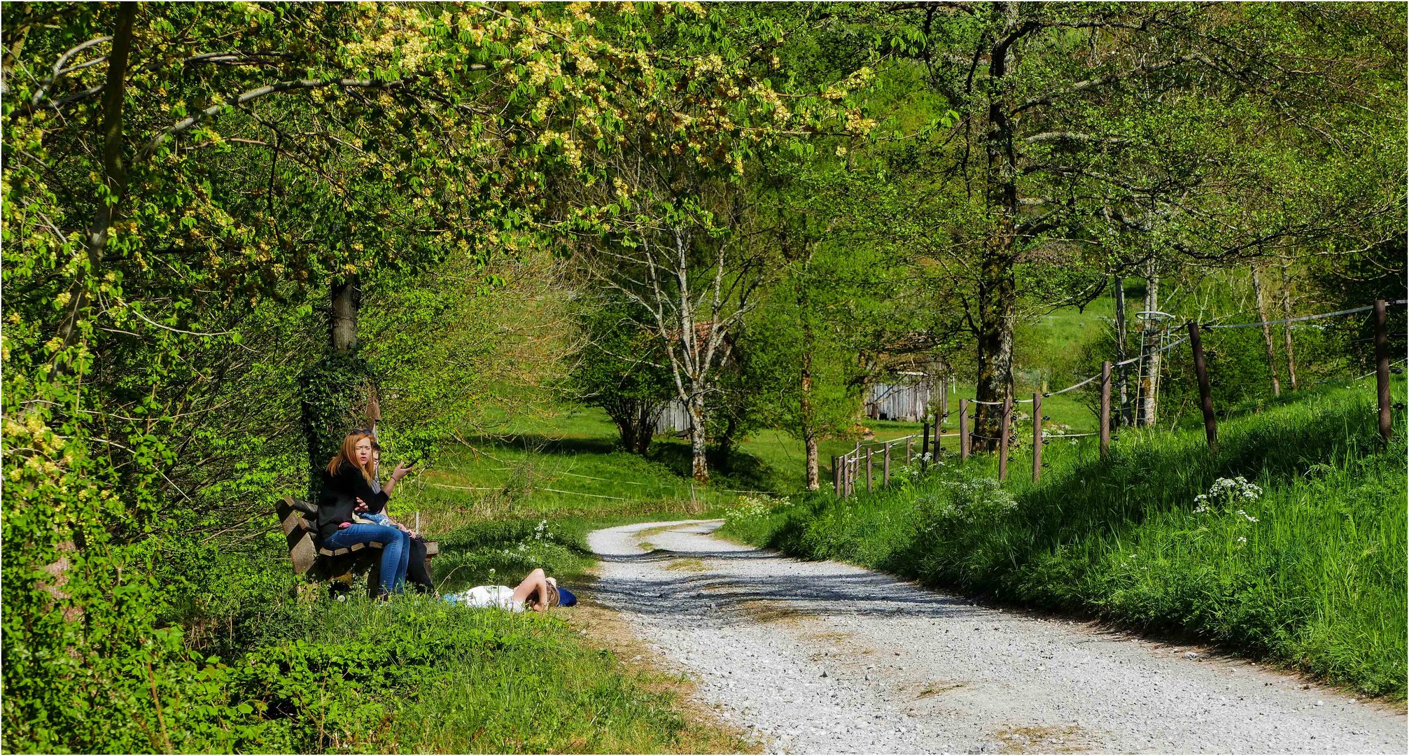 Müde vom Wandern...