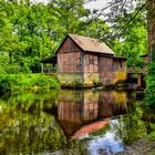 Müdener Wassermühle im Mittagslicht