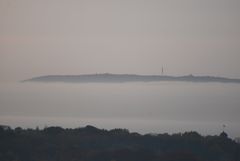 Müggelberg im Morgennebel