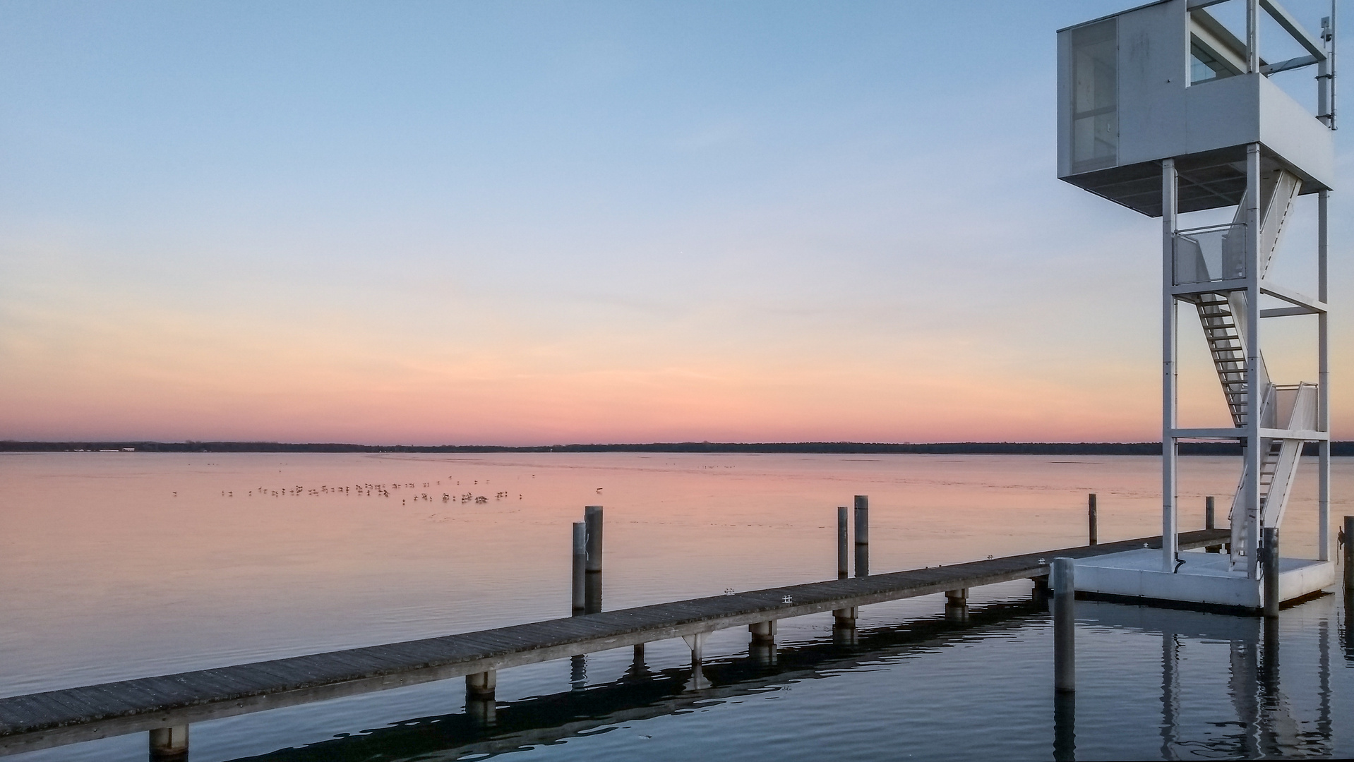 Müggelsee am Abend