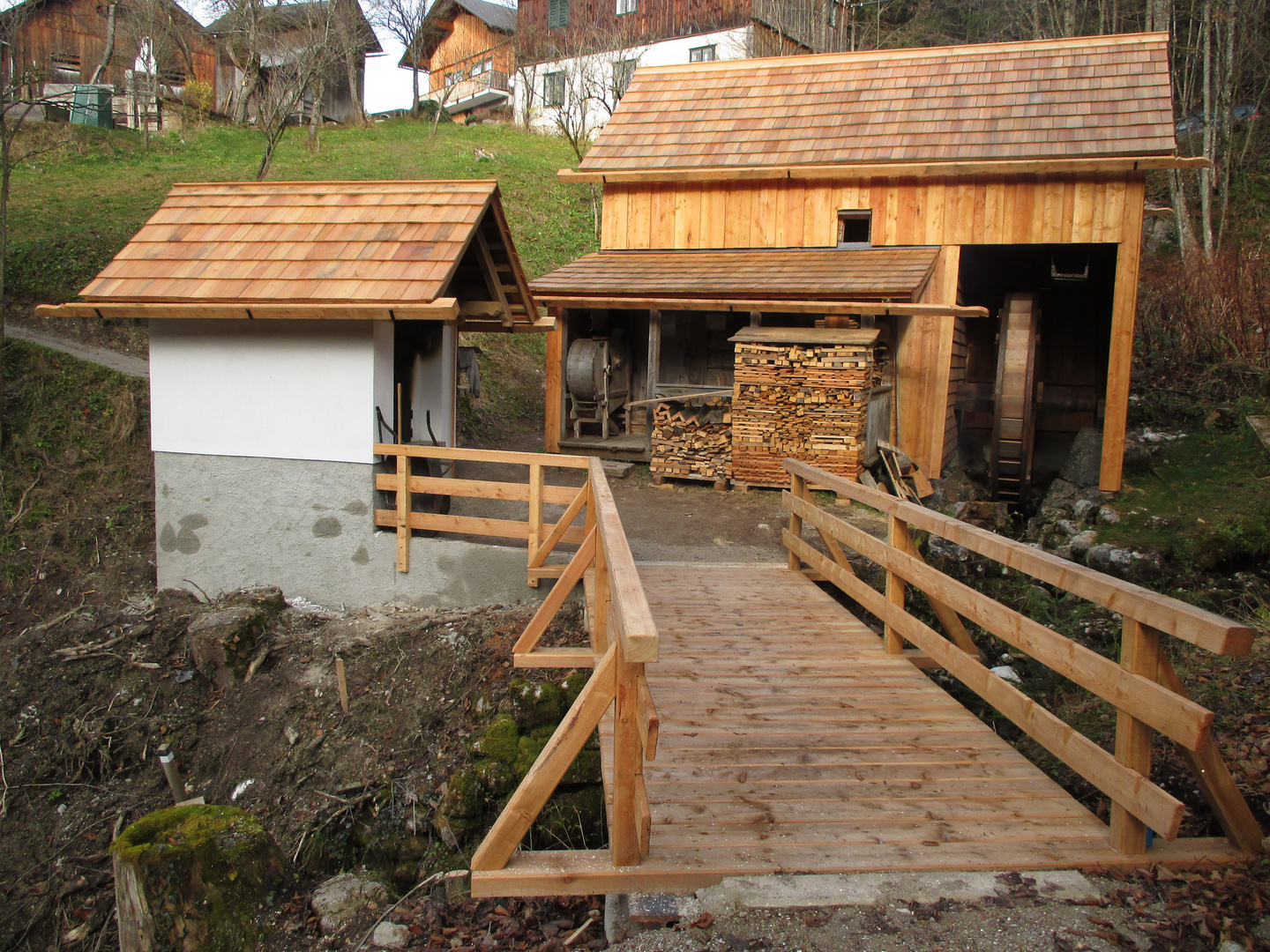 Mühlbergmühle mit Brotbackofen