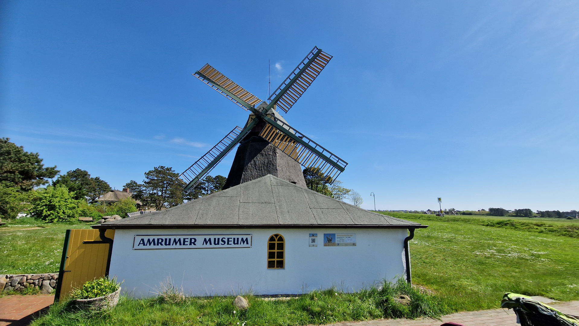 Mühle am amrumer Museum 