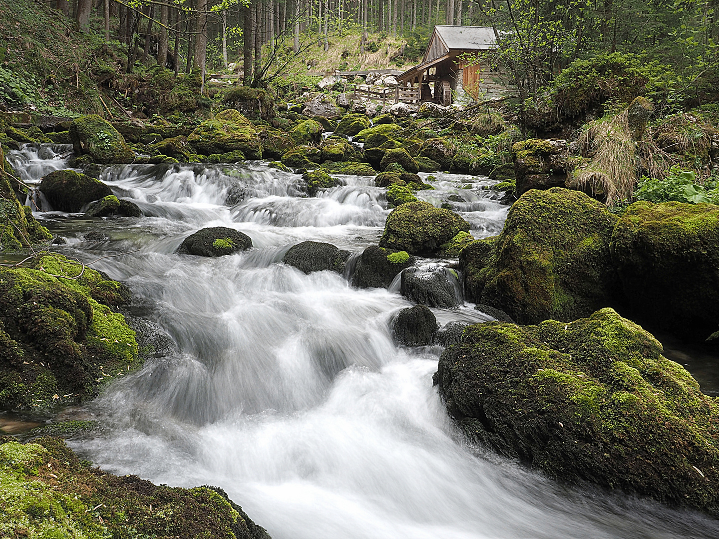 Mühle am Gollinger Wasserfall