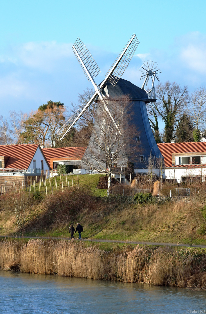 Mühle am Mittellandkanal