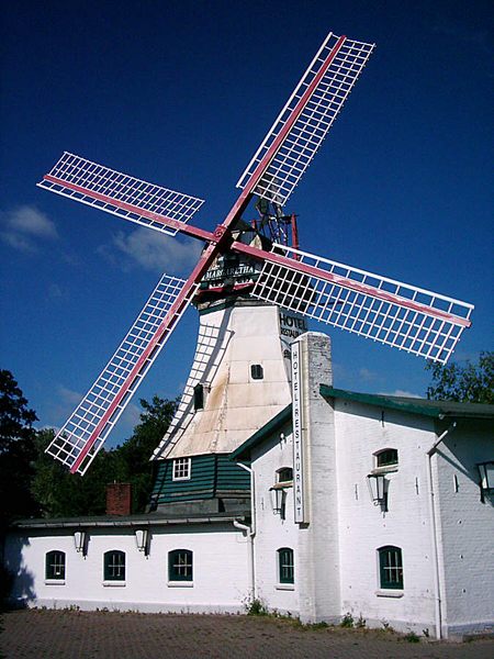 Mühle an der Nordsee