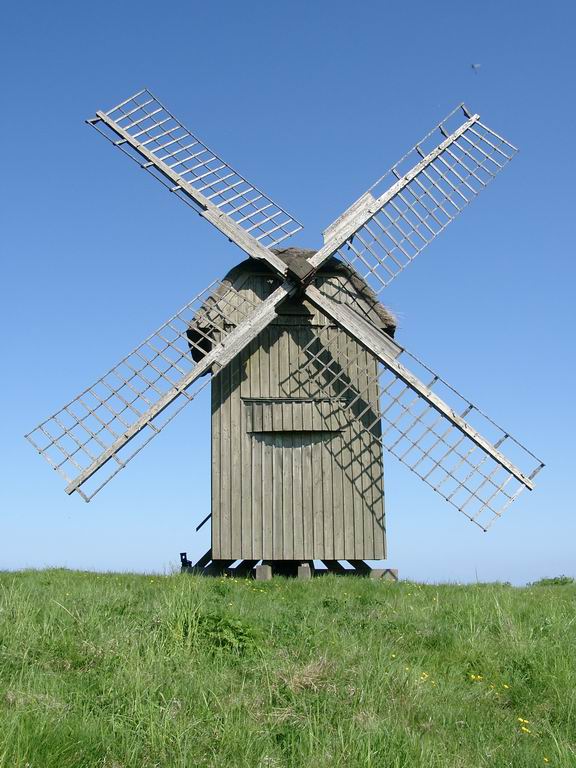 Mühle auf der dänischen Insel Samsö