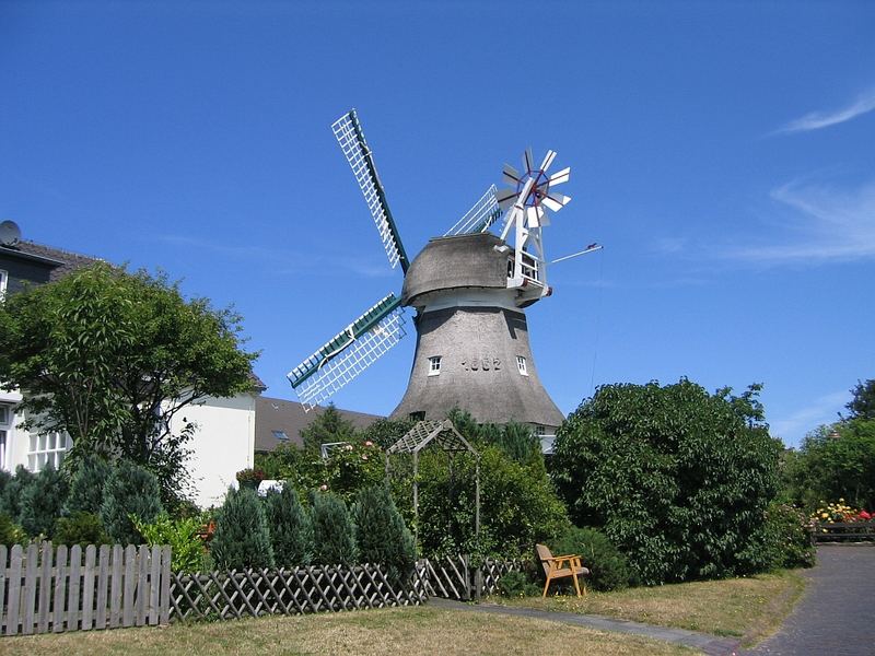 Mühle auf Norderney, 1862 erbaut...