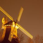 Mühle bei Nacht