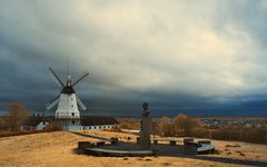 Mühle bei Sonderborg [Farbe]