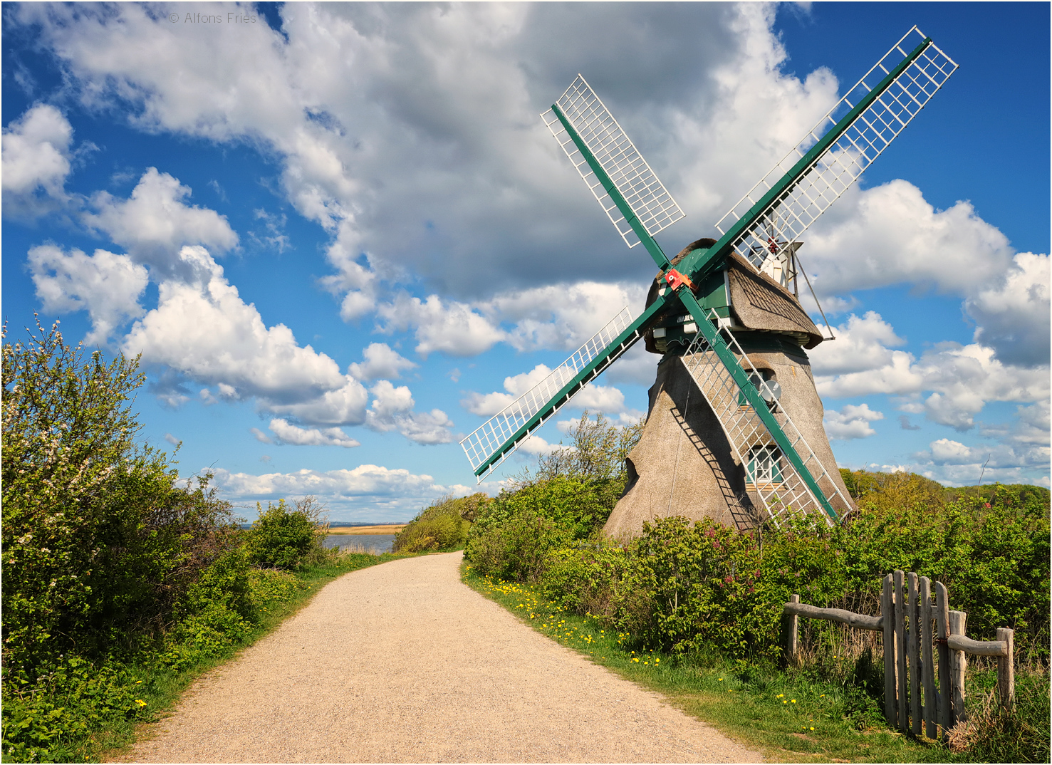 Mühle Charlotte, an der Geltinger Birk