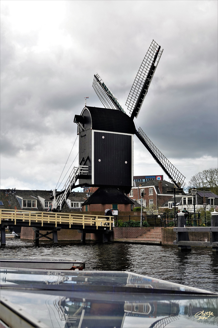 Mühle De Put in Leiden (Niederlande)