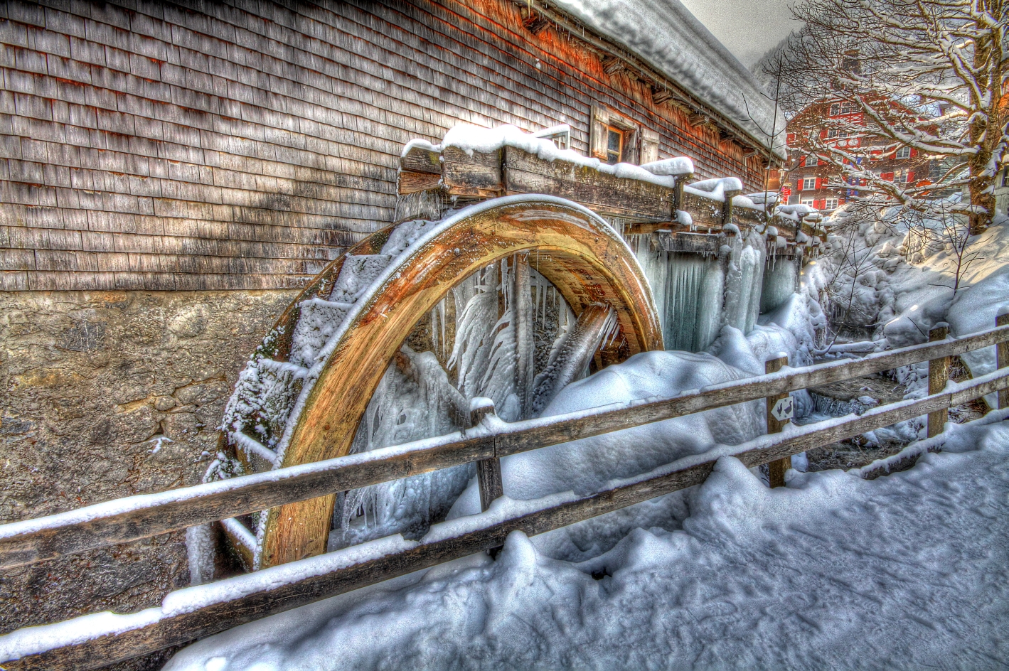 Mühle, Eiszeit