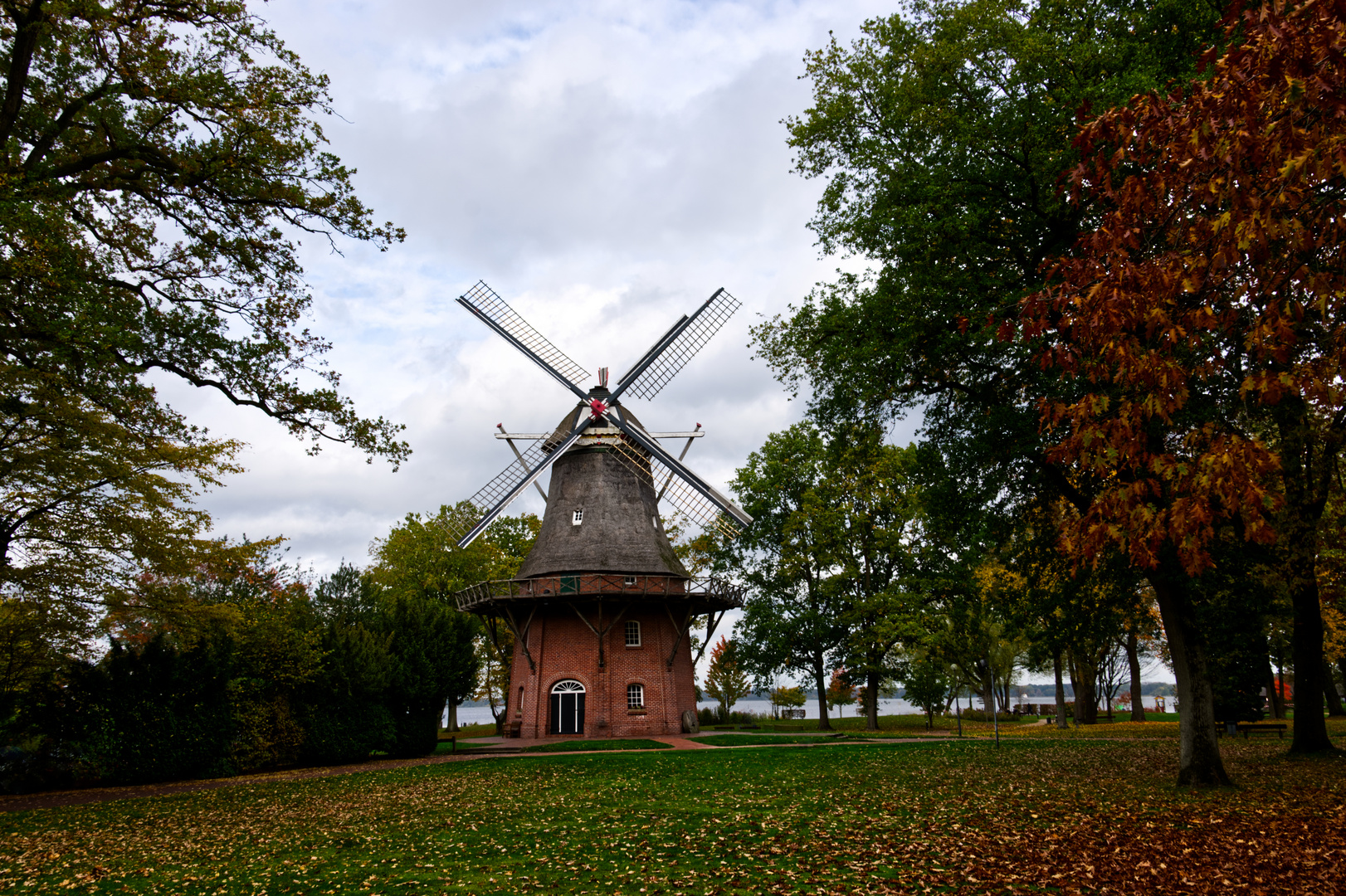 Mühle im Herbst