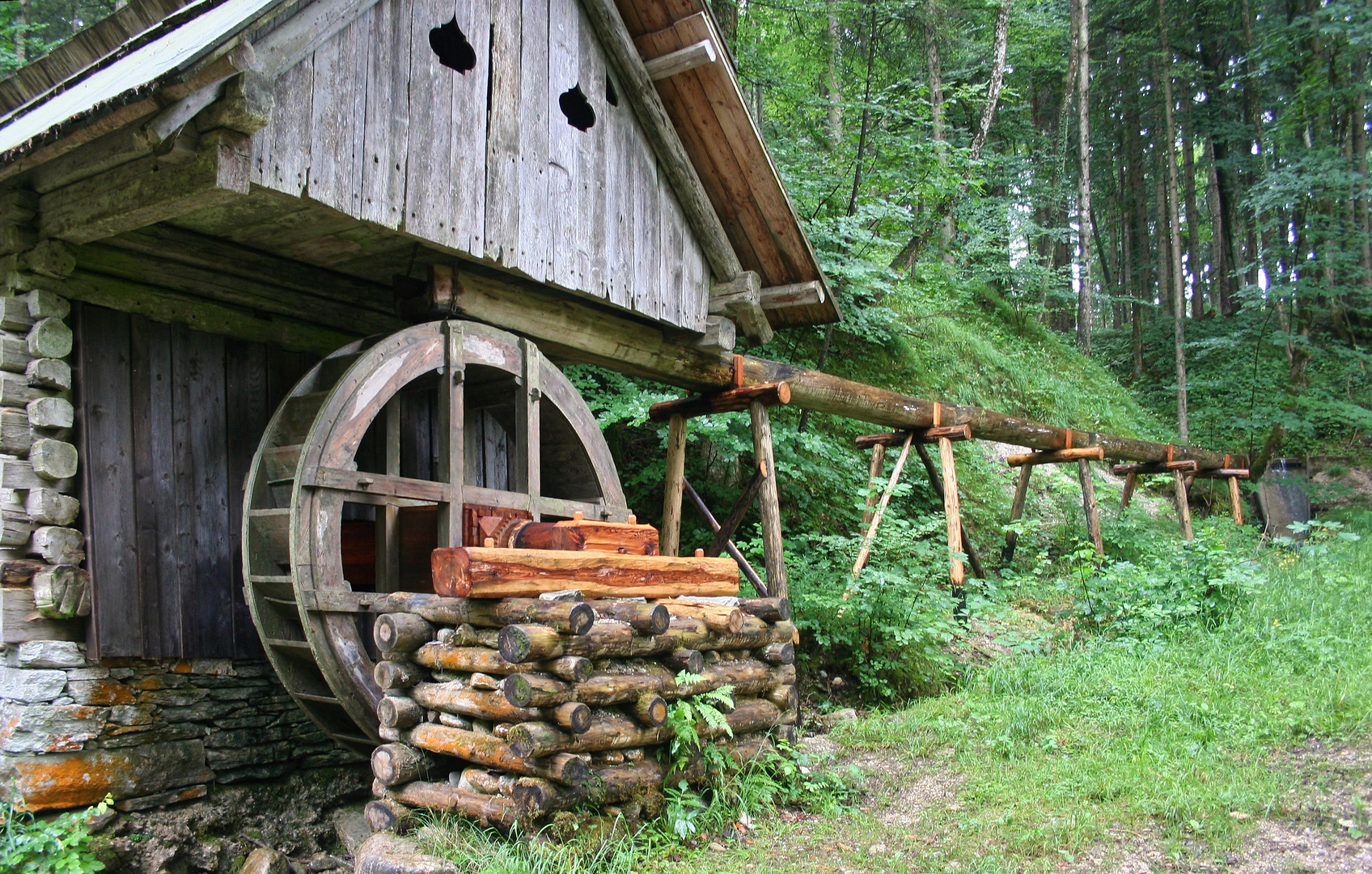 Mühle im Salzburger Freilichtmuseum (IMG_6022_ji)