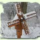 Mühle im Schnee