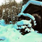 Mühle im Schnee