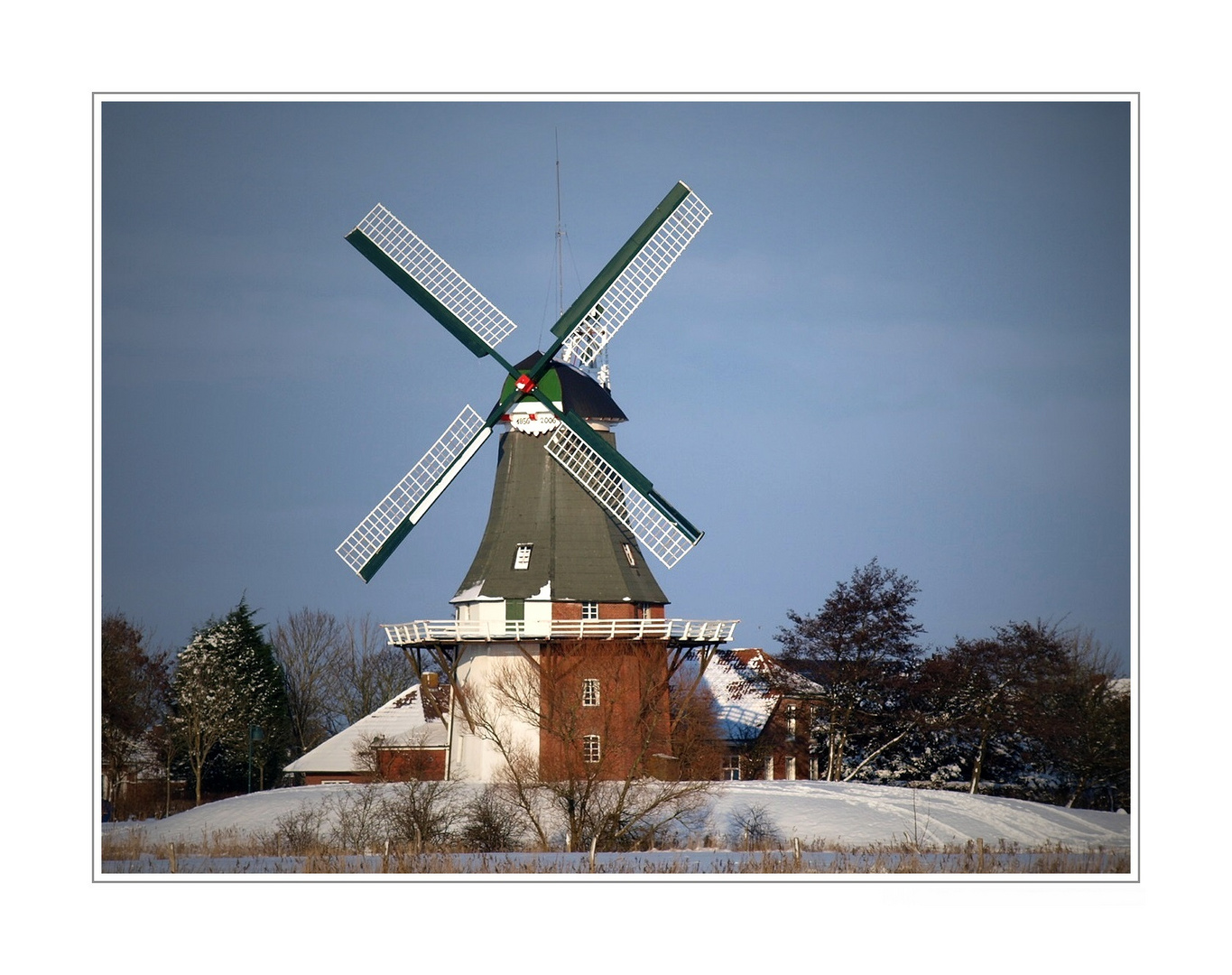 ~ Mühle im Schnee ~