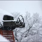 Mühle im Schnee