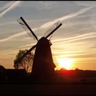 Mühle im Sonnenuntergang2