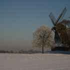 Mühle im Winter