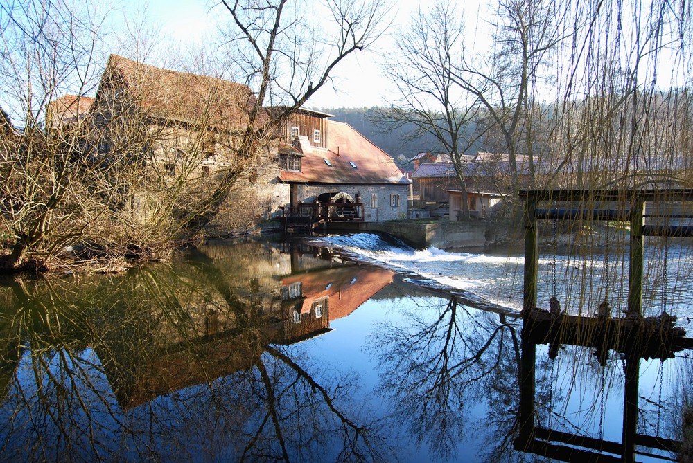 Mühle in Buchfahrt an der Ilm