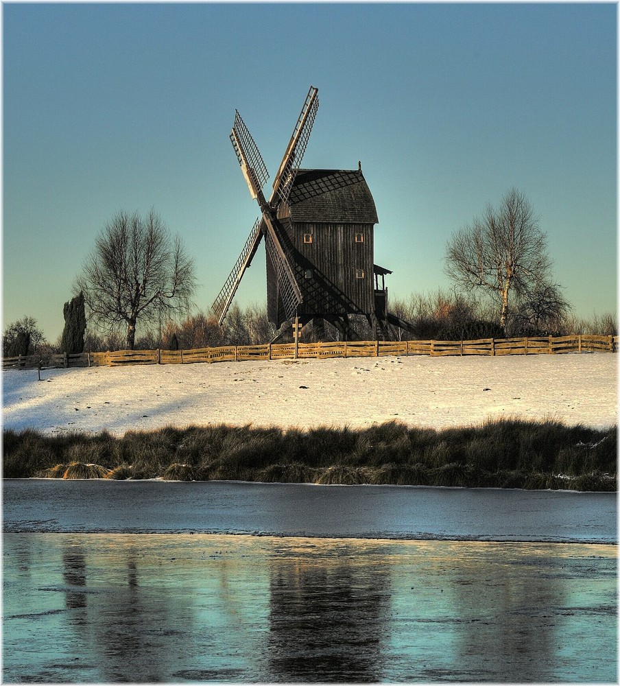 * Mühle in der Abendsonne *