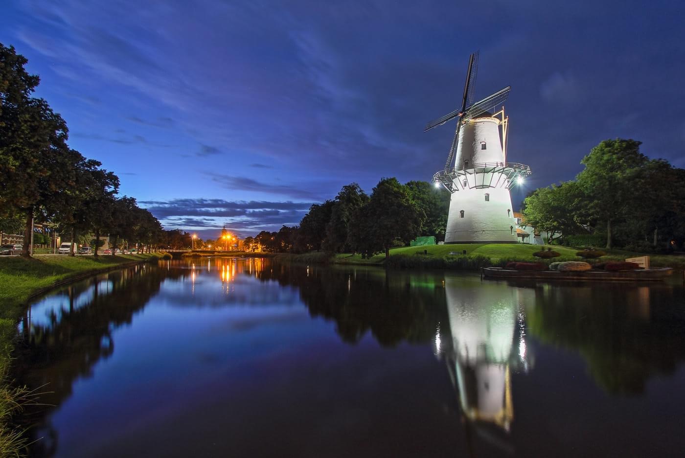 Mühle in Middelburg (NL/Zeeland/Walcheren)