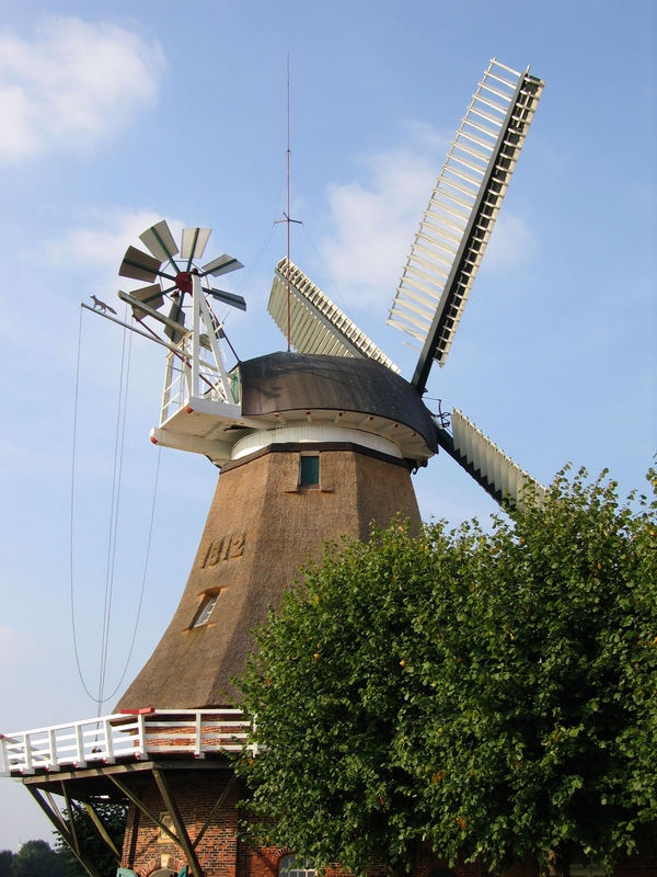 Mühle in Ostfriesland,- Hesel