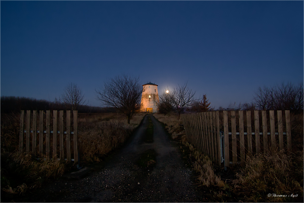 Mühle mit Mond...