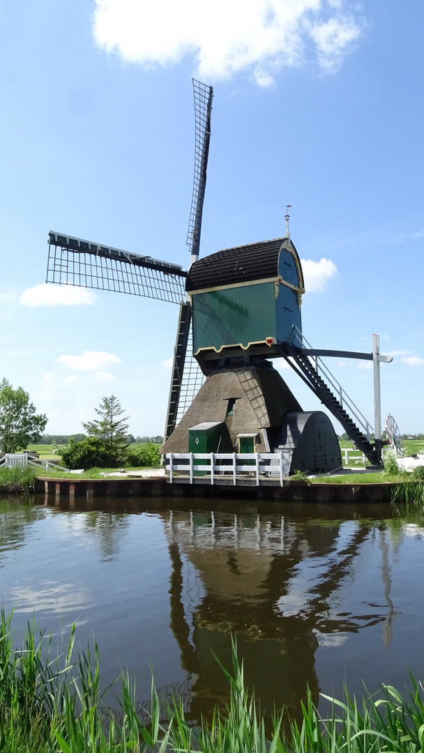 Mühle mit Spiegelung