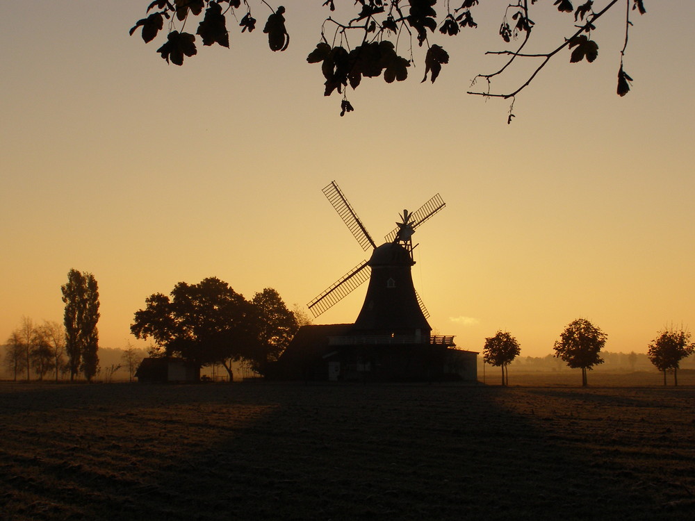 Mühle um Acht