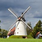 Mühle Wegholm (Petershagen) bei Regenstimmung